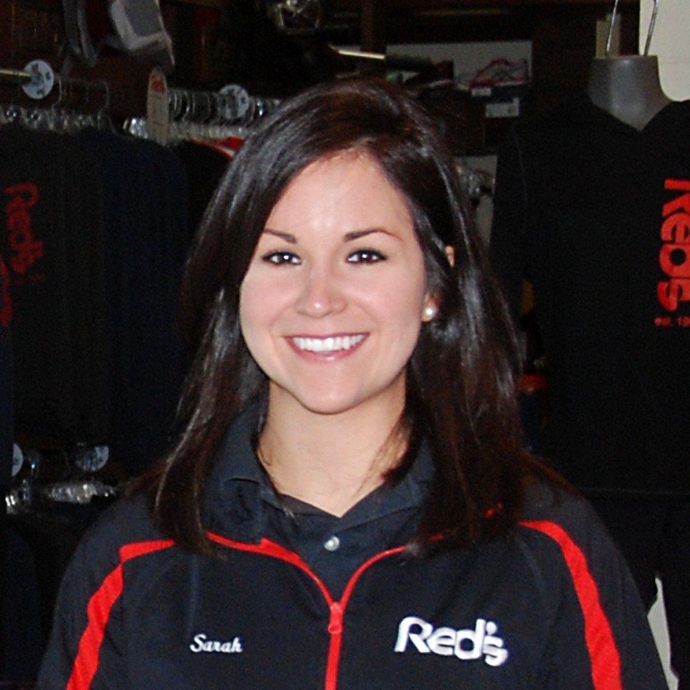 Sarah Lebouef, Front Desk/Pro Shop manager at Red's in Lafayette, LA.