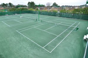 Rubico tennis courts at Red's in Lafayette, LA.