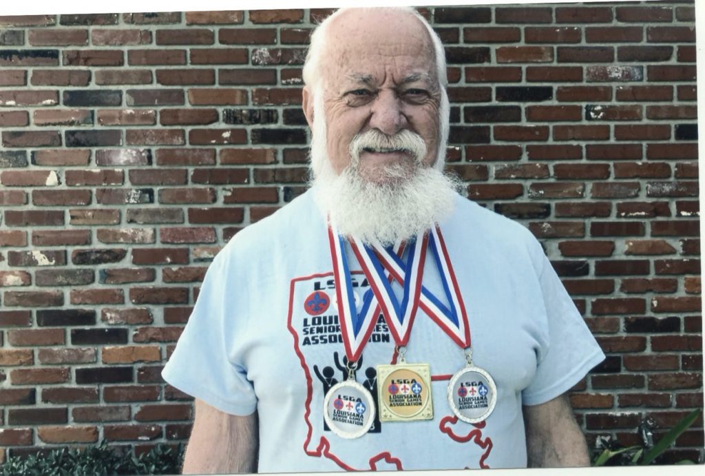 The Louisiana Senior Olympic Games Red Lerilles