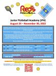 JPA Junior Pickleball Academy Website Poster 2 JPEG