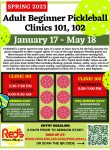 Adult-beginner-Clinics-101-102-Spring-2023