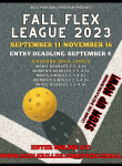 Fall Flex League Poster