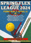 Spring Flex League 2024 Poster