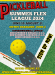 Summer Flex League 2024 Poster