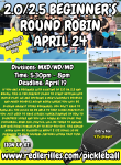2.02.5 Beginners Round Robin- 2026