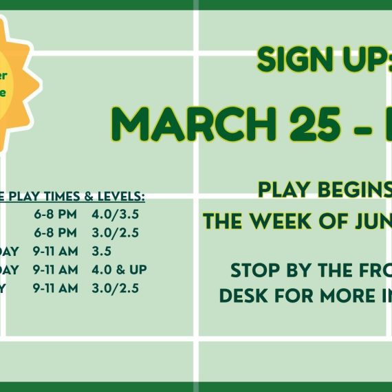 Ladies Summer Tennis League